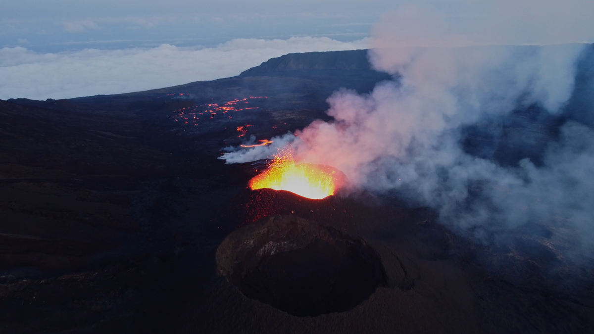 Paysage de La Réunion inspirant l’univers CALUDY