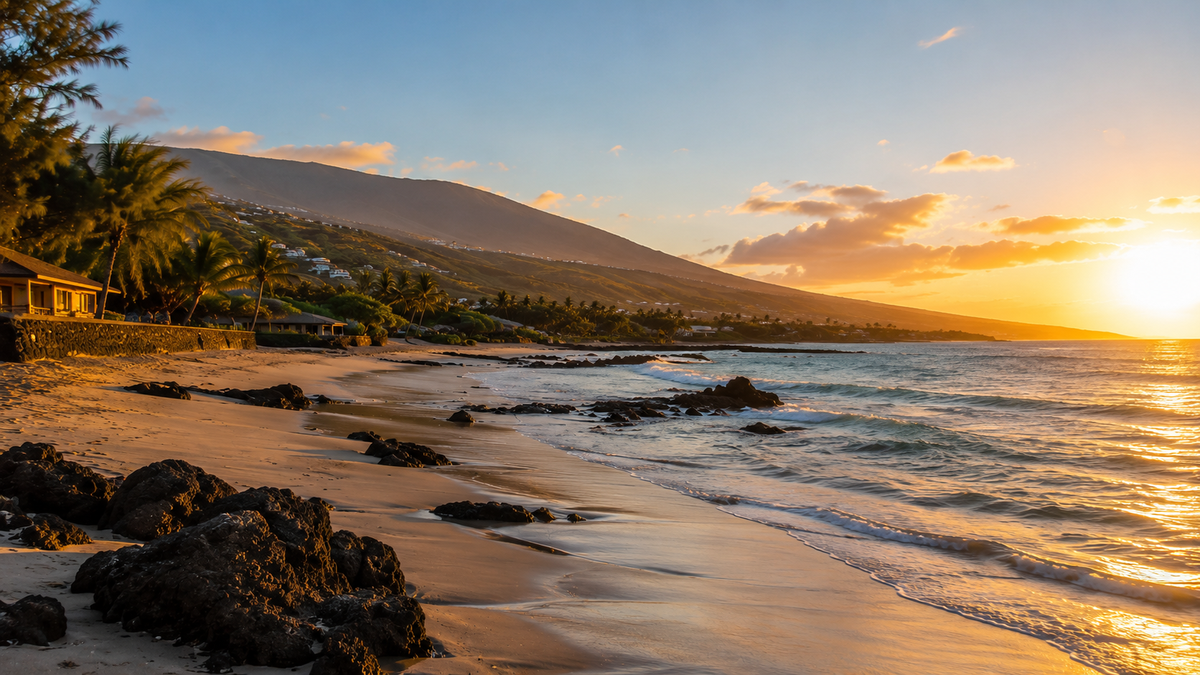 Paysage de La Réunion inspirant l’univers CALUDY